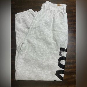 Victoria's Secret PINK Gray Joggers with Black Sequins, Original Collection